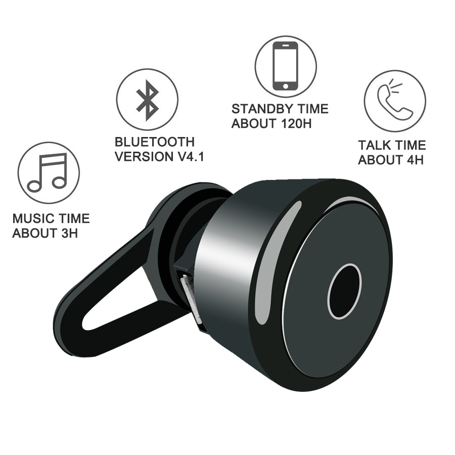 Two Earpieces Compact Wireless Earbuds