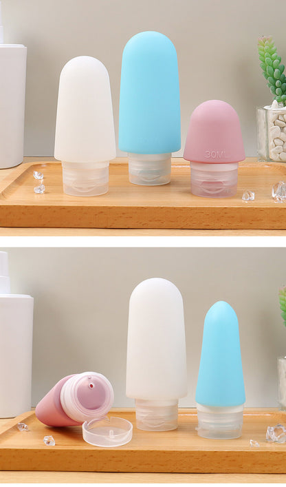 3oz Leak Proof Refillable Travel Accessories for Shampoo Conditioner