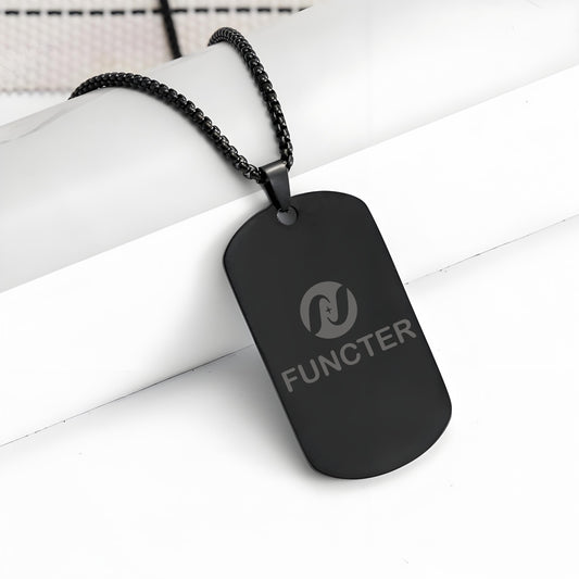 Polished Stainless Steel Pendant Necklace