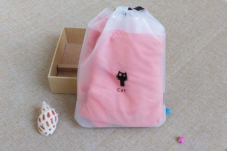11.9 x 15.8" Double Drawstring Pouch Waterproof Candy Jewelry Party Wedding Favor Present Bag
