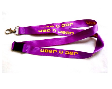 Customized Nylon Lanyard w/Lobster Claw Clip