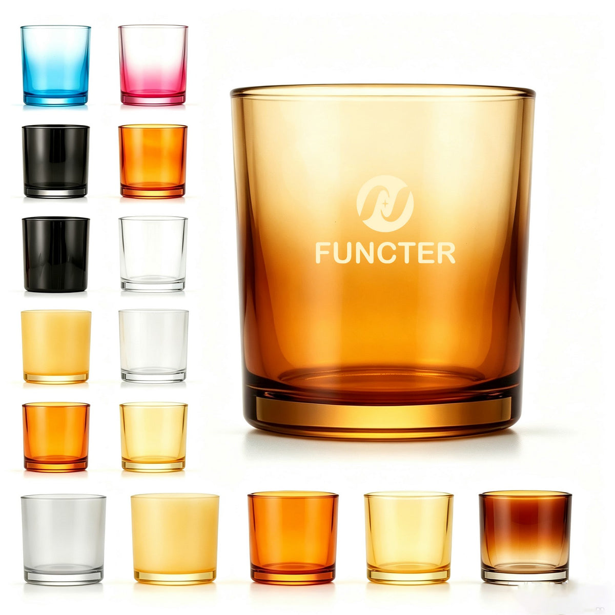 10 oz. Glasses Candle Holder