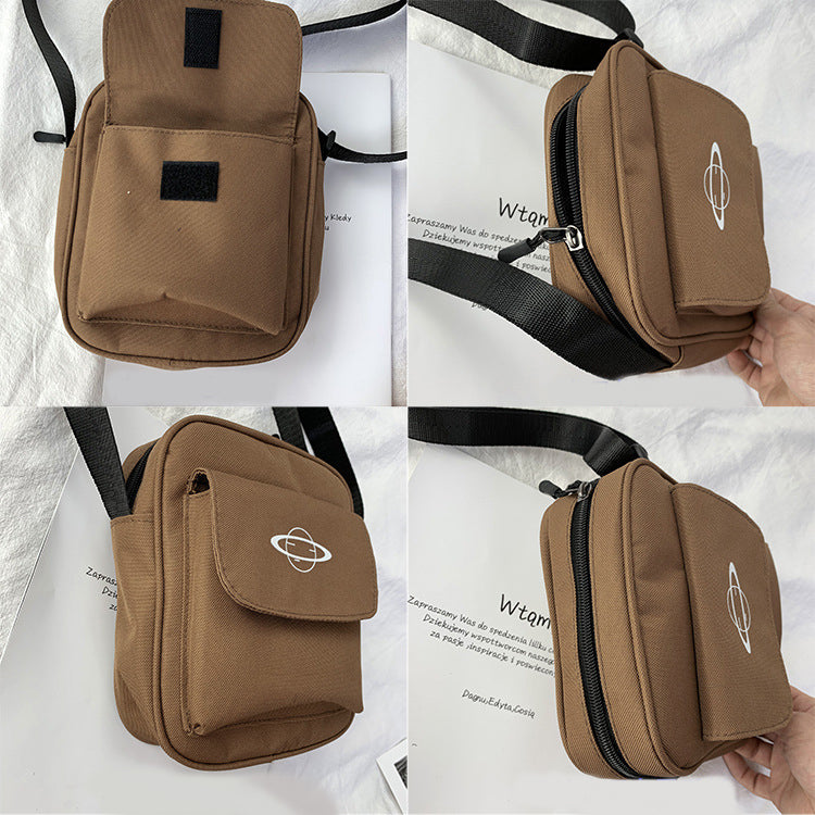 Oxford Mini Crossbody Bag Single Shoulder Bag Daily Cell Phone Purse Bag Stadium Approved Bag