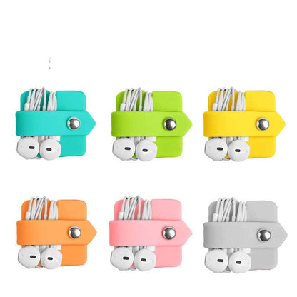 Silicone Cable Organizer Case