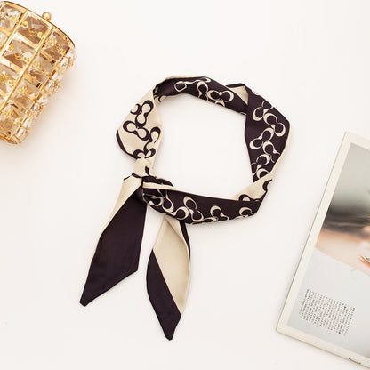 35" x 2" Full Custom Neckerchief Long Hair Ribbon Neck Scarf Handbag Wrap Scarf Neck Tie #24