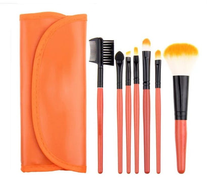 7 Wallet Type Makeup Brush Beauty Tools
