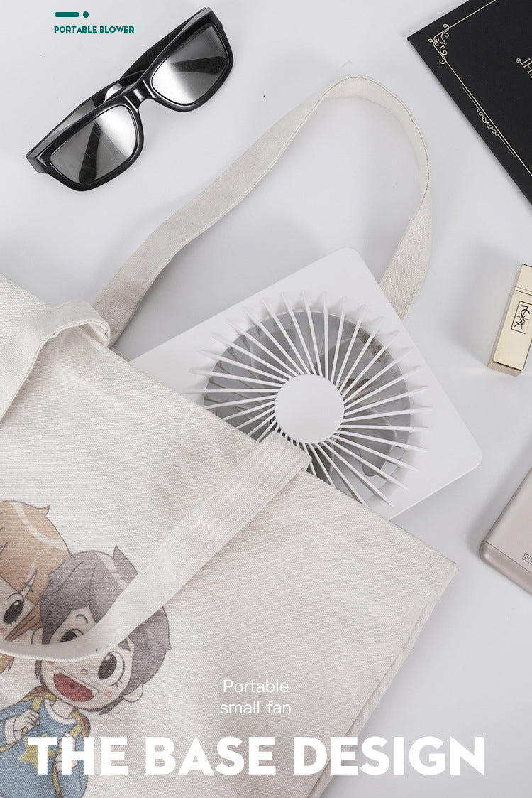 Mini Desk Fan USB Rechargeable Fan