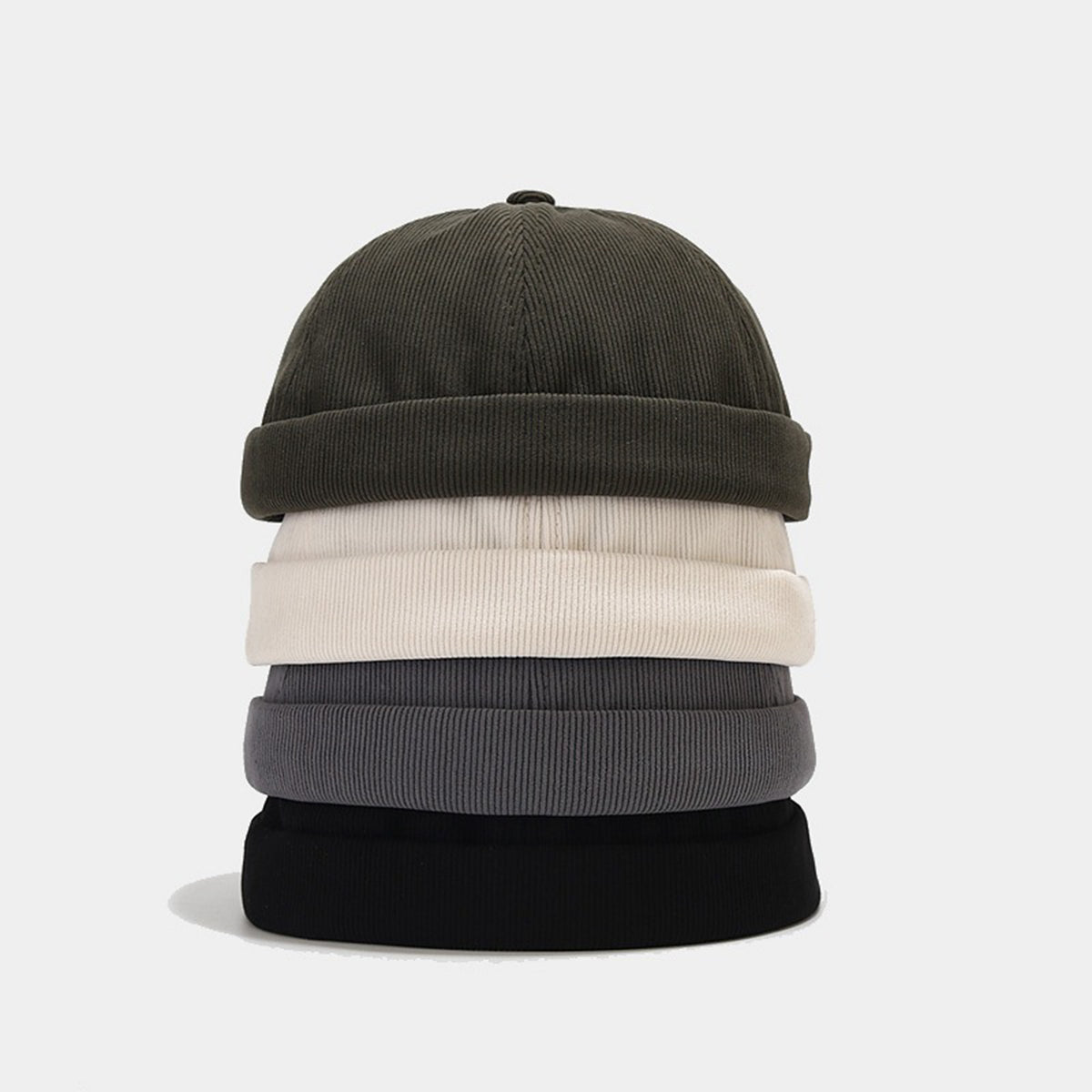 Corduroy Adjustable Dockers Beanie Vacations Cap