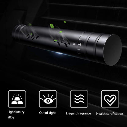 Mini Tube Shape Car Air Purifier Car Vent Air Freshener W/ The Fragrance Sticks