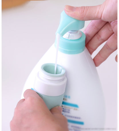 1.28 OZ Silicone Cosmetics Split Bottles