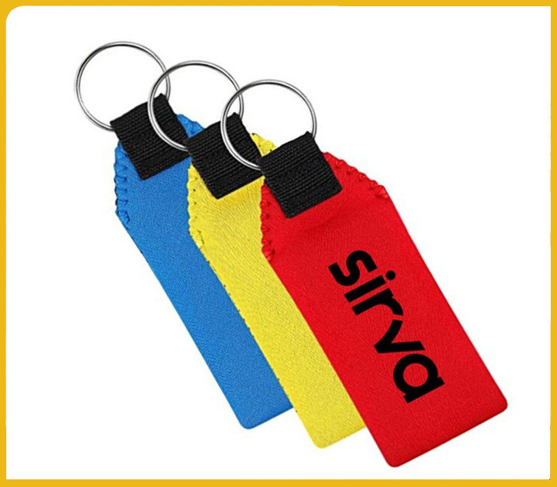 Floating Neoprene Boat Keychain Floatable Foam Key Fob for Water Sports Boat Keys