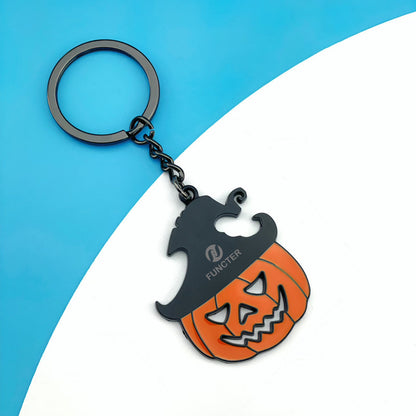 Halloween Pumpkin Keychain