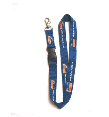 Polyester Lanyard w/Metal Lobster Claw Attachment