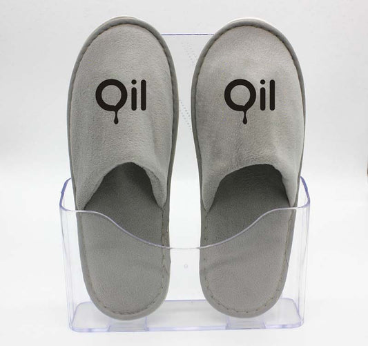 Disposable Velvet Non-Skip Close-Toe Hotel Slipper
