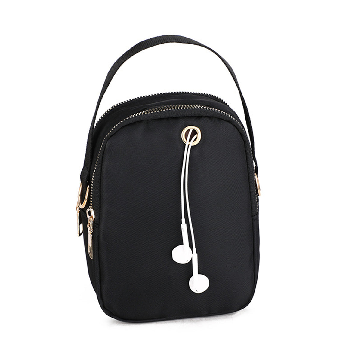 Waterproof Nylon Shoulder bag with Handle