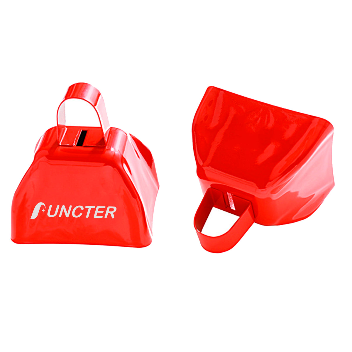 3" Metal Cowbell Noise Makers w/ Handle