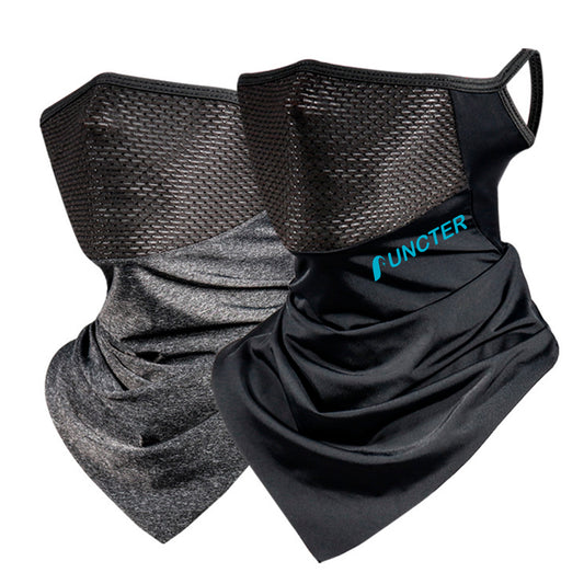 Summer Ice Silk Cycling Face Scarf