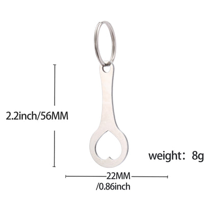 Portable Metal Shopping Carts Tokens Keychain