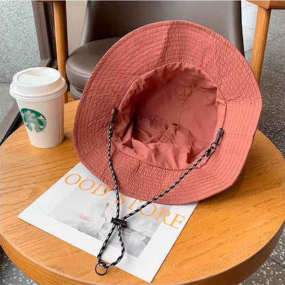Quick Dry Packable Bucket Hat Outdoor Water-Resistant Sun Hats with Hanging Hook
