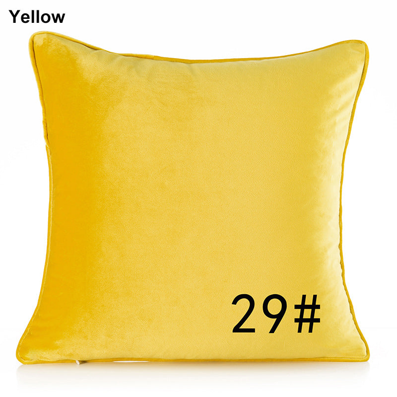 11.8 x 19.7" Premium Square Dutch Velvet Throw Pillowcase With Hidden Zipper