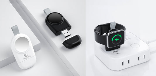 Magnetic Wireless Watch Charger Wireless Charging Pad Travel Charger-Engraved