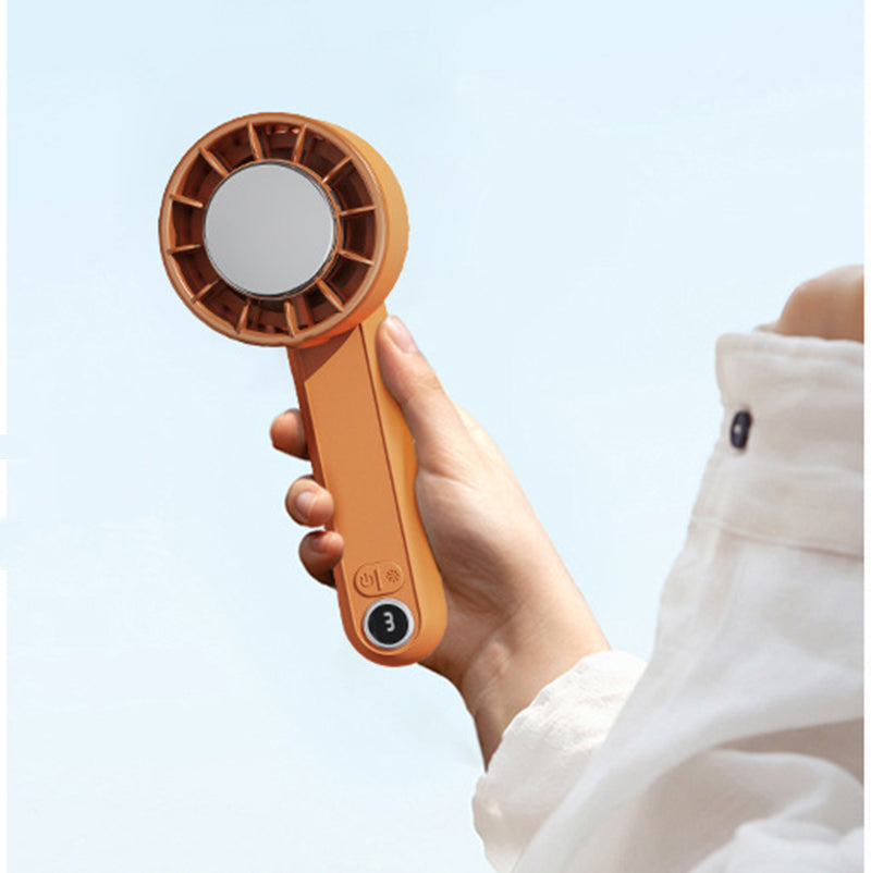Small Handheld Fan Rechargeable Portable Fan Desk Fan For Travel