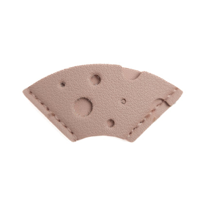 Sector Shape Bookmark PU Leather Bookmark Page Corner for Book Lover