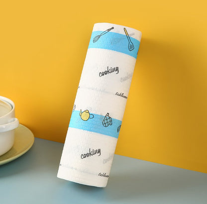 Disposable Cleaning Towel Reusable Cleaning Cloths Roll Non Woven Wiping Rag House Cleaning Cloth