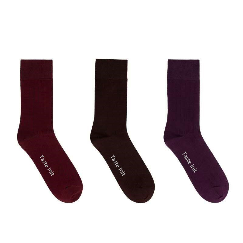 Men Casual Cotton Socks Mid-calf Length Socks For Adult Stretch Crew Socks Thick Warm Sock
