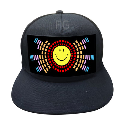 Flashing LED Hats & Sound Activated Baseball Cap with Lights
