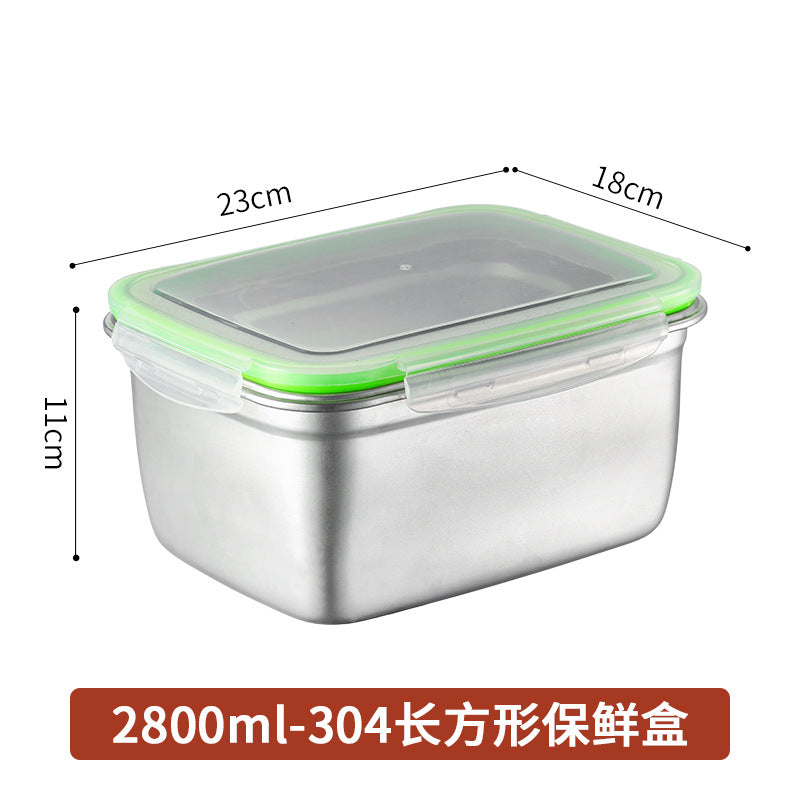 Stainless Steel Food Preservation Container 93 oz.