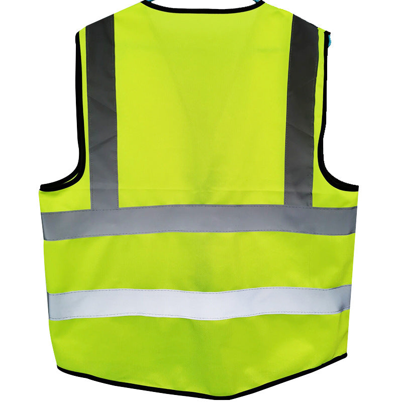 Safety Vest w/Reflective Stripes