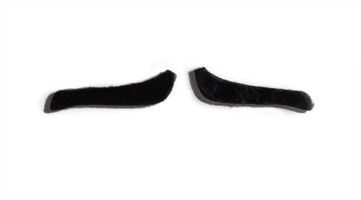 2 Piece Thin Faux Mustache