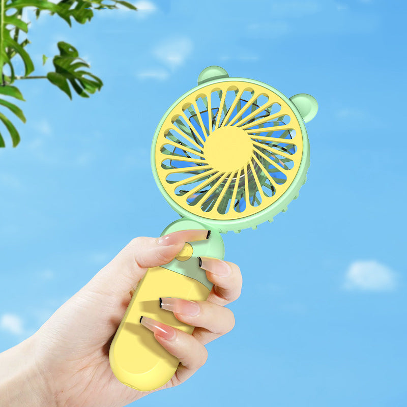 Mini Portable Handheld Fan Small USB Rechargeable Fan