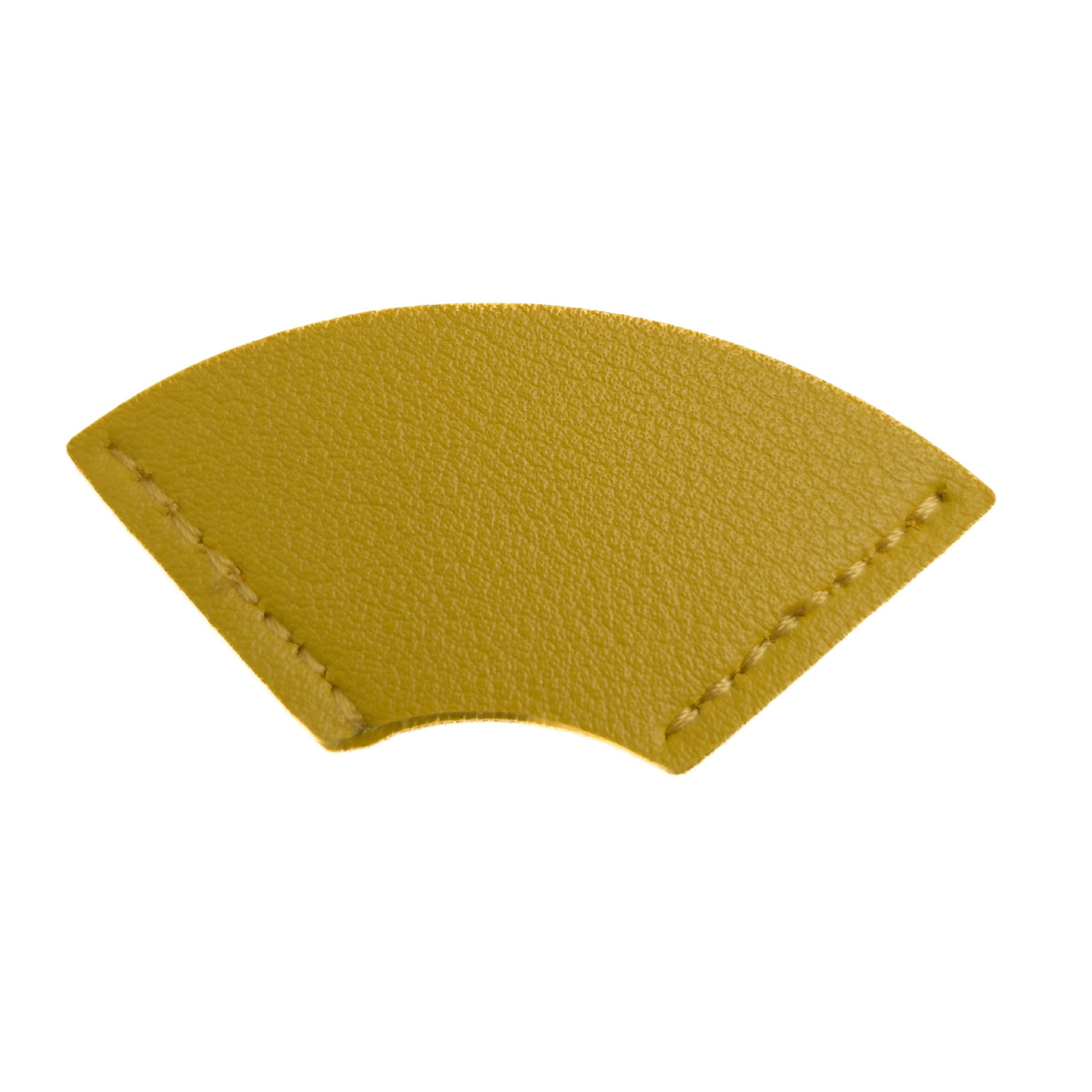 Sector Shape Bookmark PU Leather Bookmark Page Corner for Book Lover