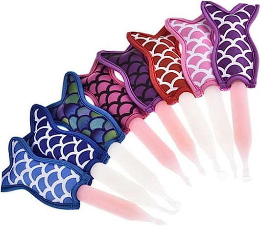 Full Printing Popsicle Holder Bags Neoprene Ice Holders Ice Making Wraps Mermaid Ice-lolly Cover