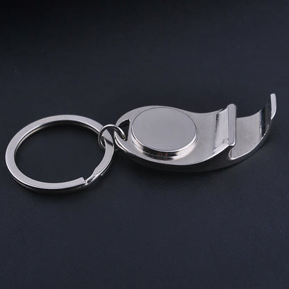 Key Holder w/Bottle Opener & Compass