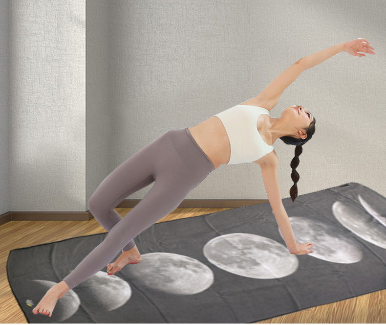 Full Color Yoga Mat Towel Pilates Towel 73 x 25"