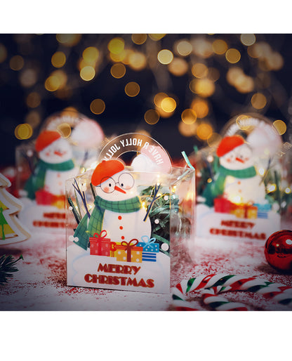 Christmas Candy Box Plastic Clear Gift Boxes