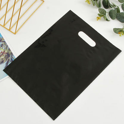 5.9"x11.8" 2.4mil Merchandise Bags W/ Die Cut Handle for Boutique Bag Shopping Clothes Packaging Bag