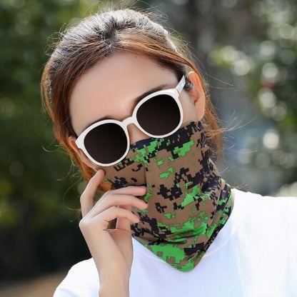 Full Color Printed Reusable Multi-Functional Headband Fits Anyone