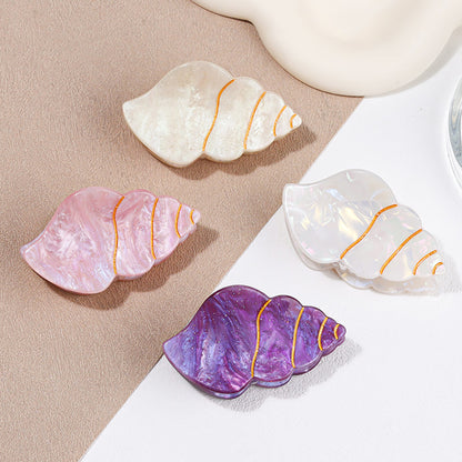2.52" Conch Shape Hair Claw Clips