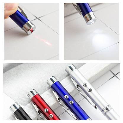 4" 1 Laser Pointer Multi Function Pen Retractable Teaching Pointer Stick Whiteboard Pointer