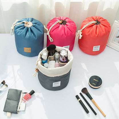 Drawstring Round Shape Hand Pouch