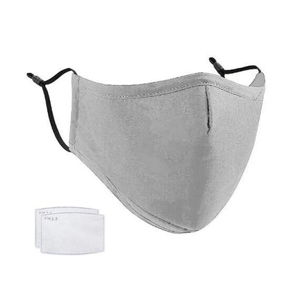 Reusable Face Mask w/1 PCS Replacable Filter