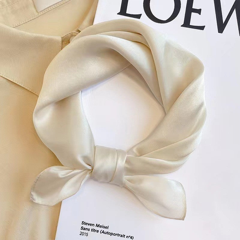 28" x 28" Off-White Scarf Neck Scarves Kerchief Neckerchief Handbags Wrap Scarf #65