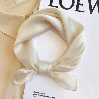 28" x 28" Off-White Scarf Neck Scarves Kerchief Neckerchief Handbags Wrap Scarf #65
