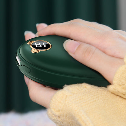 Rechargeable Cat Shape Double Sides Hand Heater Power Bank 3,000mAh
