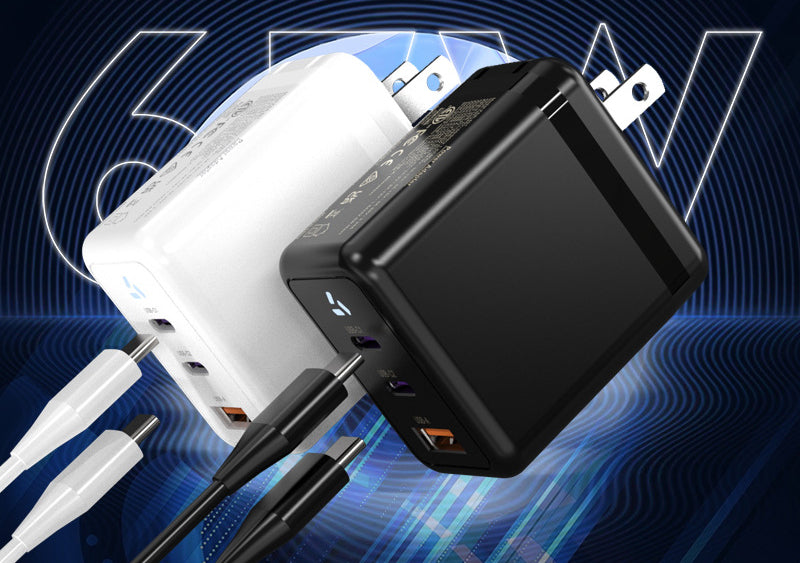 3-Port 65W Wall Charger W/ETL Certification