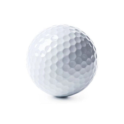 Golf Practice Ball White Double-Layer Construction Golf Training Ball With 392 Aerodynamic Dimples